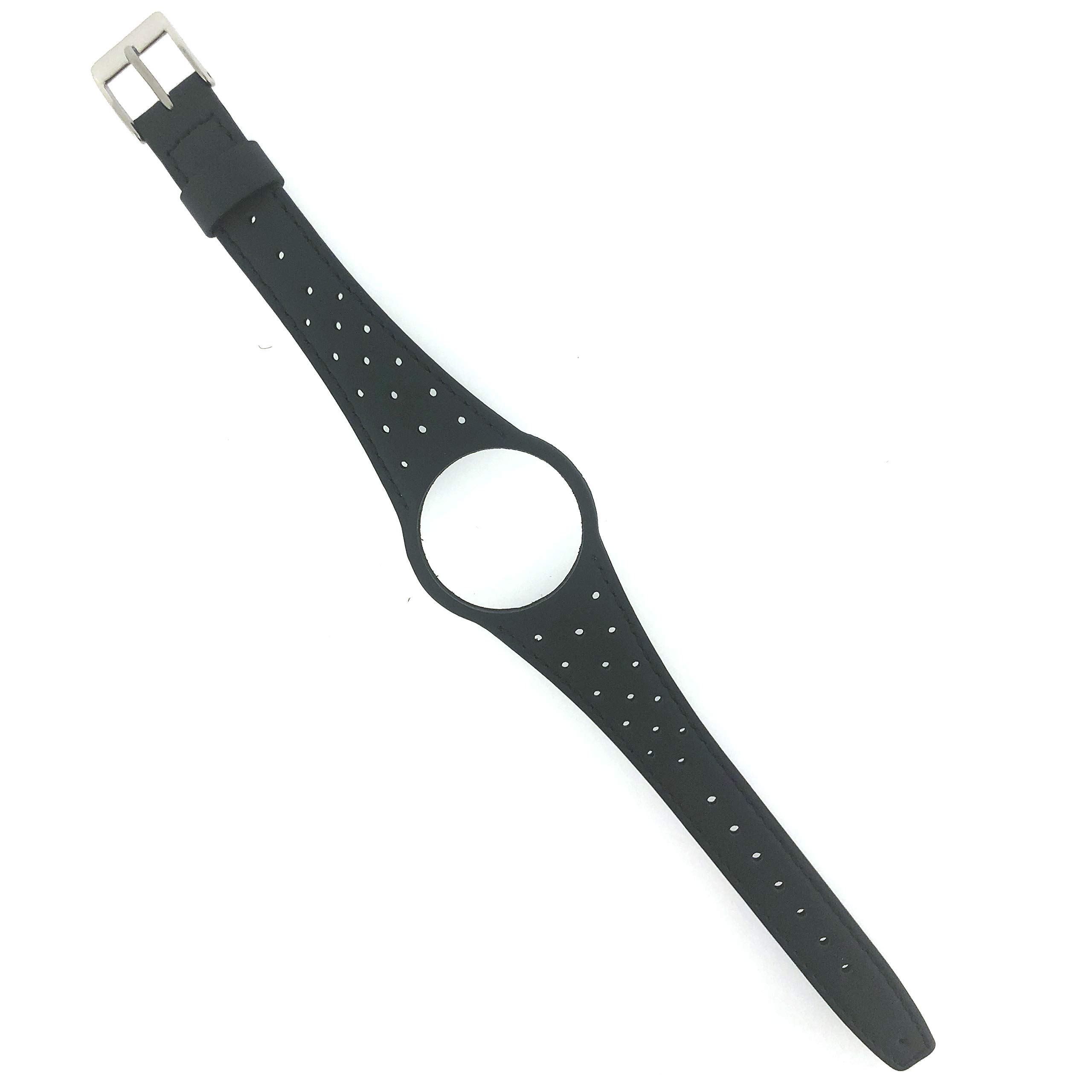 Omega Dynamic Men's Leather Watch Band - Blue Replacement Strap for Omega Dynamic Series | Perfect for Business, Casual & Formal Occasions