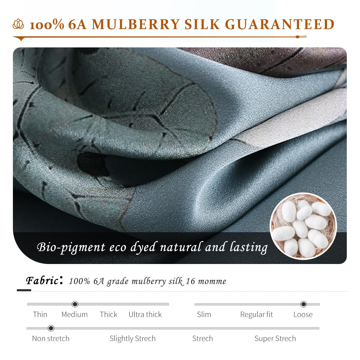 100% Pure Mulberry Silk Batwing Tunic Dress & Luxury Nightgown - Plus Size 2-in-1 Design for Women, Oversized Comfort for Lounge, Sleepwear & Elegant Evening Wear