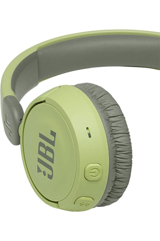 JBL Jr310 BT Wireless On-Ear Kids Headphones - Green | Bluetooth Headset with Built-in Mic & Remote | Perfect for School, Travel & Home Learning