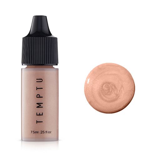 Temptu Perfect Canvas Airbrush Highlighter - 0.25 oz Liquid Highlighter for Flawless Glow | Professional Makeup for Bridal, Photo Shoots & Special Occasions