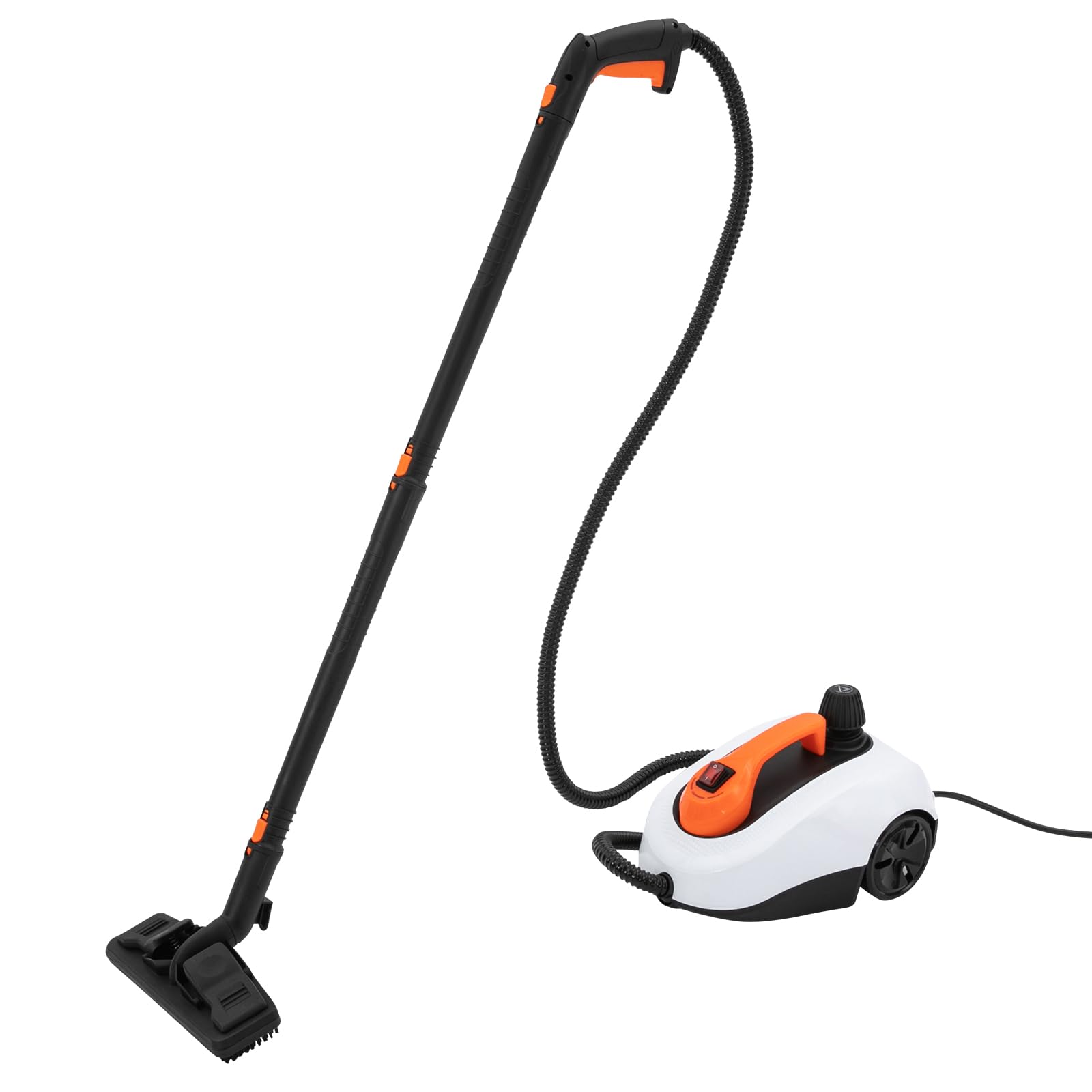 1800W Powerful Steam Cleaner for Home & Car - Electric Steam Mop for Carpets, Floors, Sofa & Car Detailing - High Pressure Deep Cleaning with Rolling Tool Set - US Stock - Perfect for Pet Hair, Stains & Sanitizing