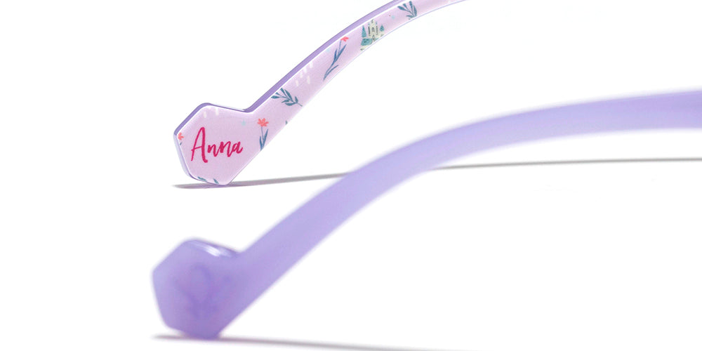 JINS x Disney Frozen Kids Glasses 053 271 - Stylish & Durable Eyewear for Kids, Perfect for School, Outdoor Activities & Disney Themed Events