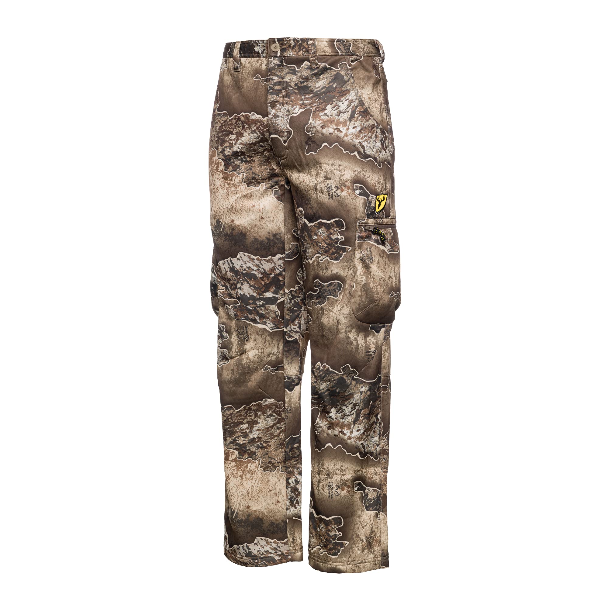 Scent Blocker Shield Series Silentec Camo Hunting Pants for Men - Waterproof & Noise-Free for Deer, Turkey & Outdoor Adventures