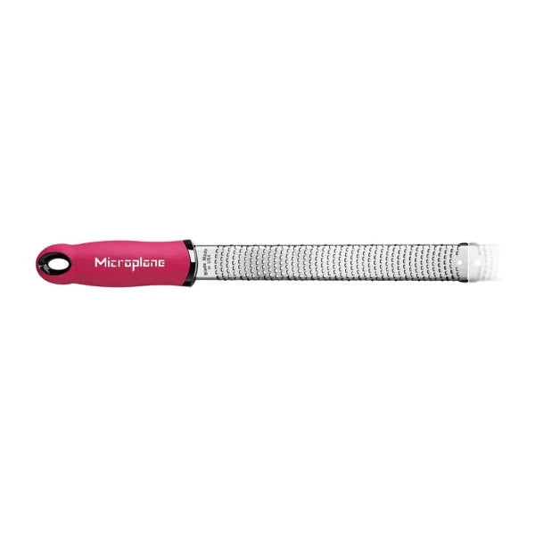 Microplane Classic Grater Zester - Premium Stainless Steel Kitchen Tool for Zesting Citrus, Grating Cheese & Chocolate - Perfect for Baking, Cooking & Garnishing Dishes