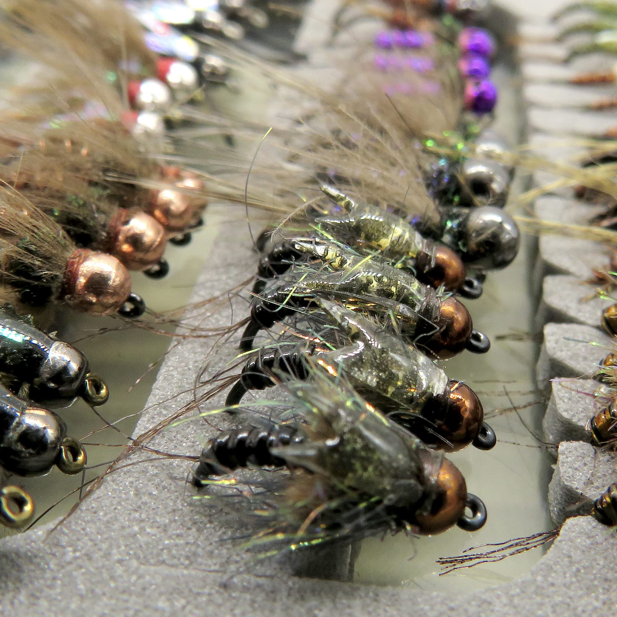 Little Rainbow Trout Streamer Fly Lures - 3-Pack Small Streamers for Trout, Grayling & Bass Fishing - Premium Fly Fishing Flies for Freshwater Anglers - Perfect for Mountain Streams and River Fishing Adventures