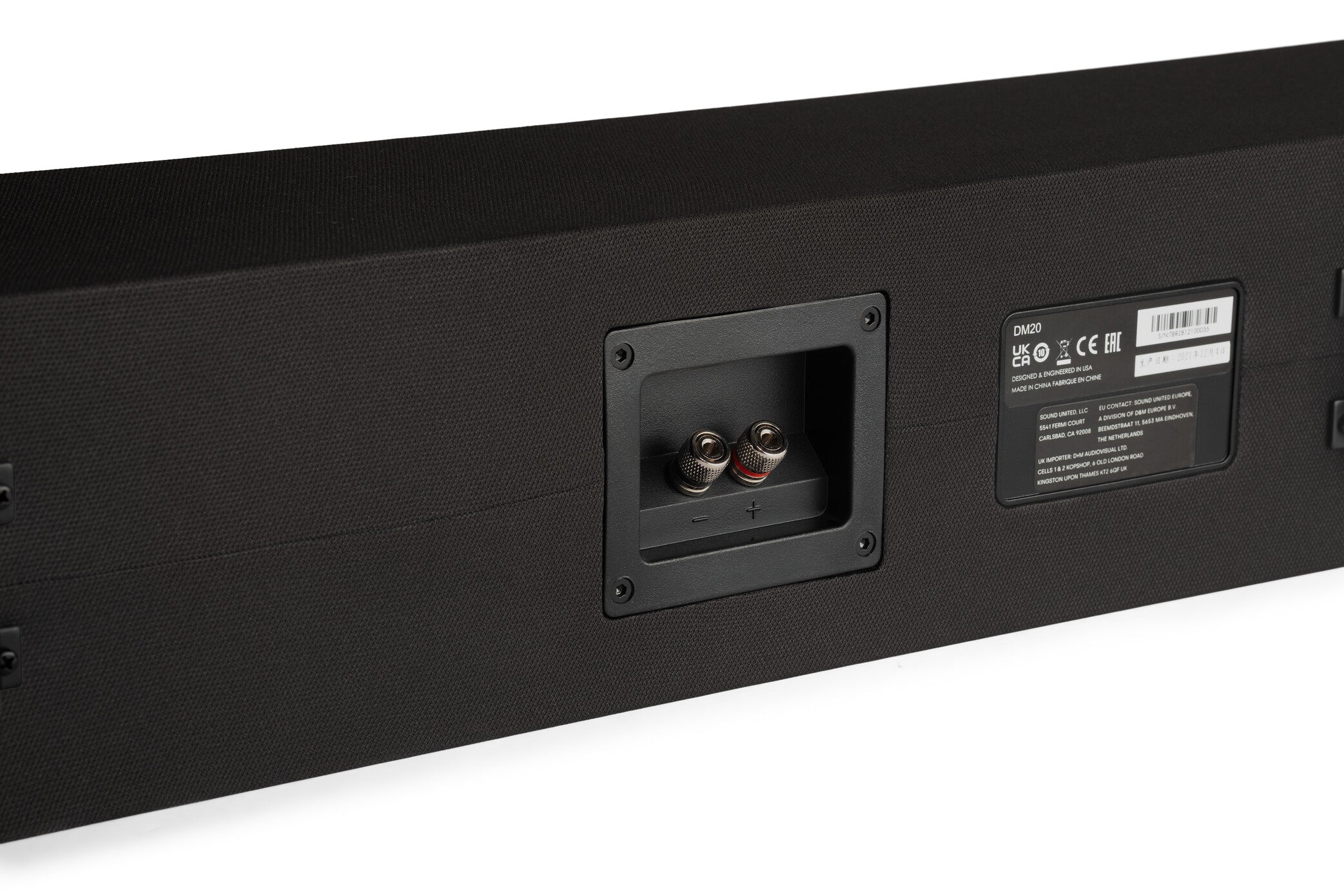 Definitive Technology Dymension DM20 Slim Center Channel Speaker - High-Performance LCR Speaker for Home Theater & Surround Sound Systems | Perfect for Movies, Music & Gaming