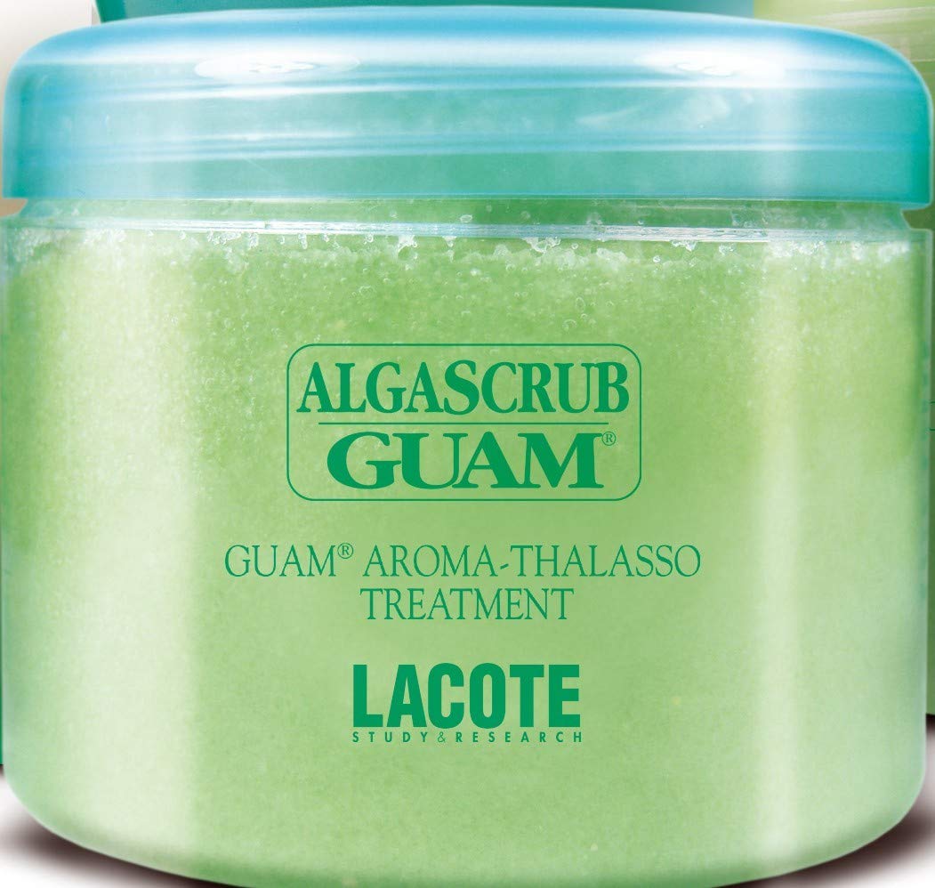 Guam AlgaScrub Exfoliating Body Scrub - 700g Natural Seaweed Scrub for Smooth Skin | Perfect for Spa Days & At-Home Skincare Routines