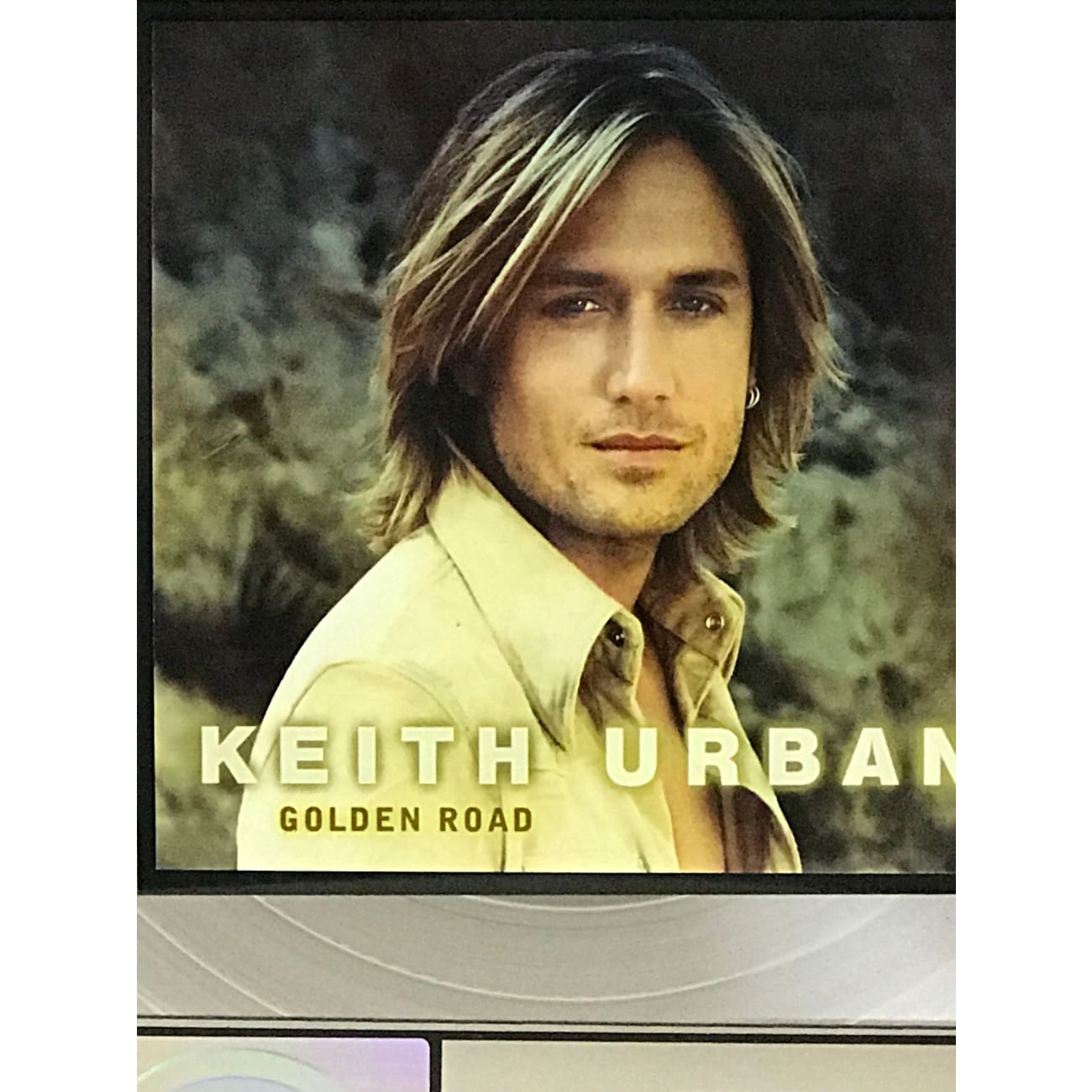 Keith Urban Golden Road RIAA Platinum Album Award - Official Music CD for Country Fans | Perfect for Collectors, Gifts & Home Entertainment
