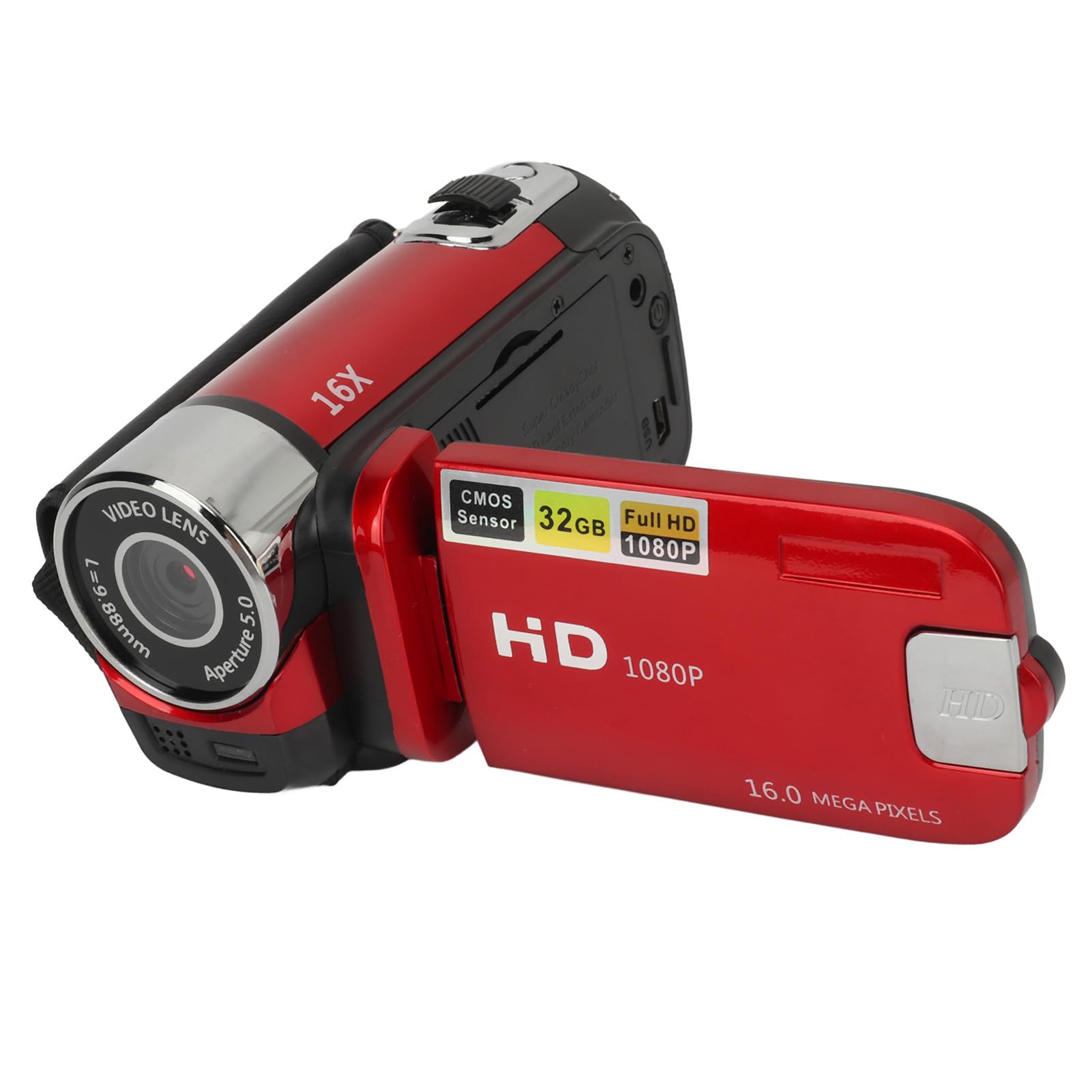 MENDUNER 16MP 1080P HD Digital Camera - Vintage Point and Shoot Camera with 2.4