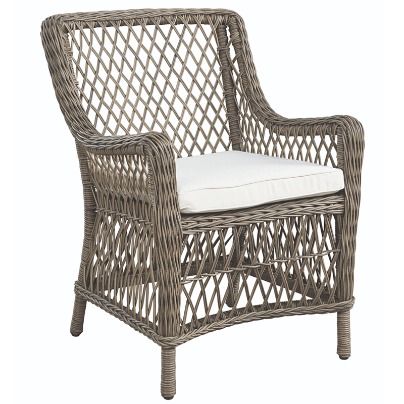 Artwood Marbella Outdoor Dining Chair - Weather-Resistant Patio Furniture for Garden, Poolside & Backyard - Comfortable & Durable Dining Set Chairs