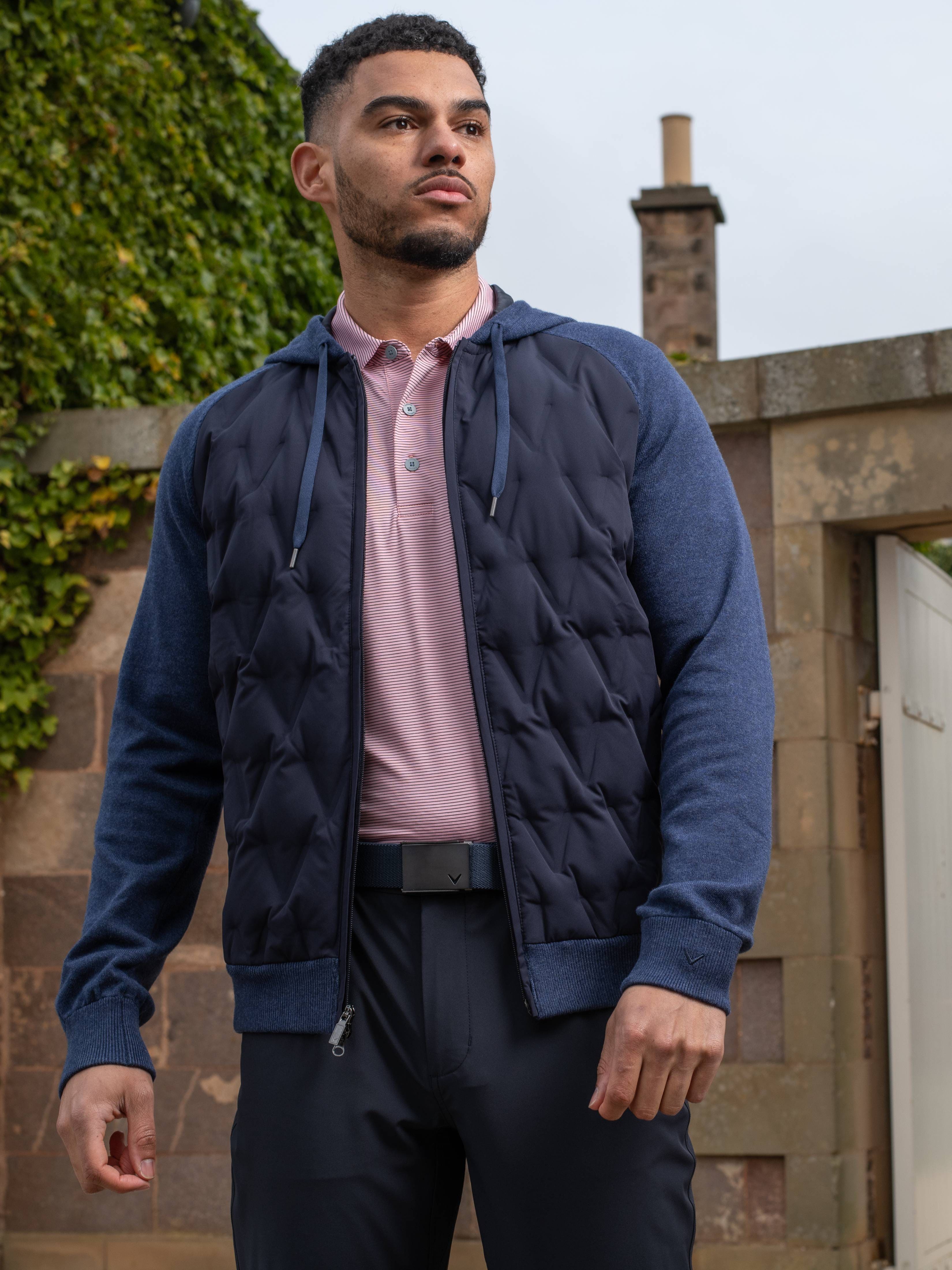 Premium Welded Down Puffer Full Zip Sweater - Warm Winter Jacket for Men & Women | Water-Resistant & Lightweight | Perfect for Skiing, Hiking & Outdoor Activities