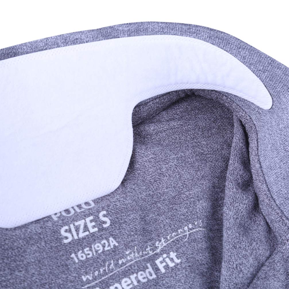 10pcs Neck Sweat Pads for Men & Women - Absorbent Cooling Collar Liners for Sports, Workouts & Hot Weather - Stay Dry & Comfortable During Exercise, Running & Outdoor Activities