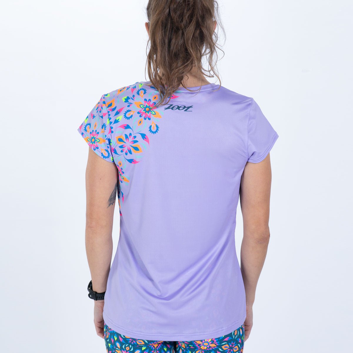 Women's Limited Edition Running Tee - Kaleidoscope Print | Lightweight & Breathable for Workouts, Jogging & Active Lifestyle