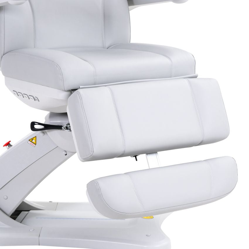 SilverFox 2246BN Electric 4-Motor Beauty Bed with Hand Remote & Position Memory - Professional Esthetician Massage Table for Spa, Salon, and Skin Care Treatments
