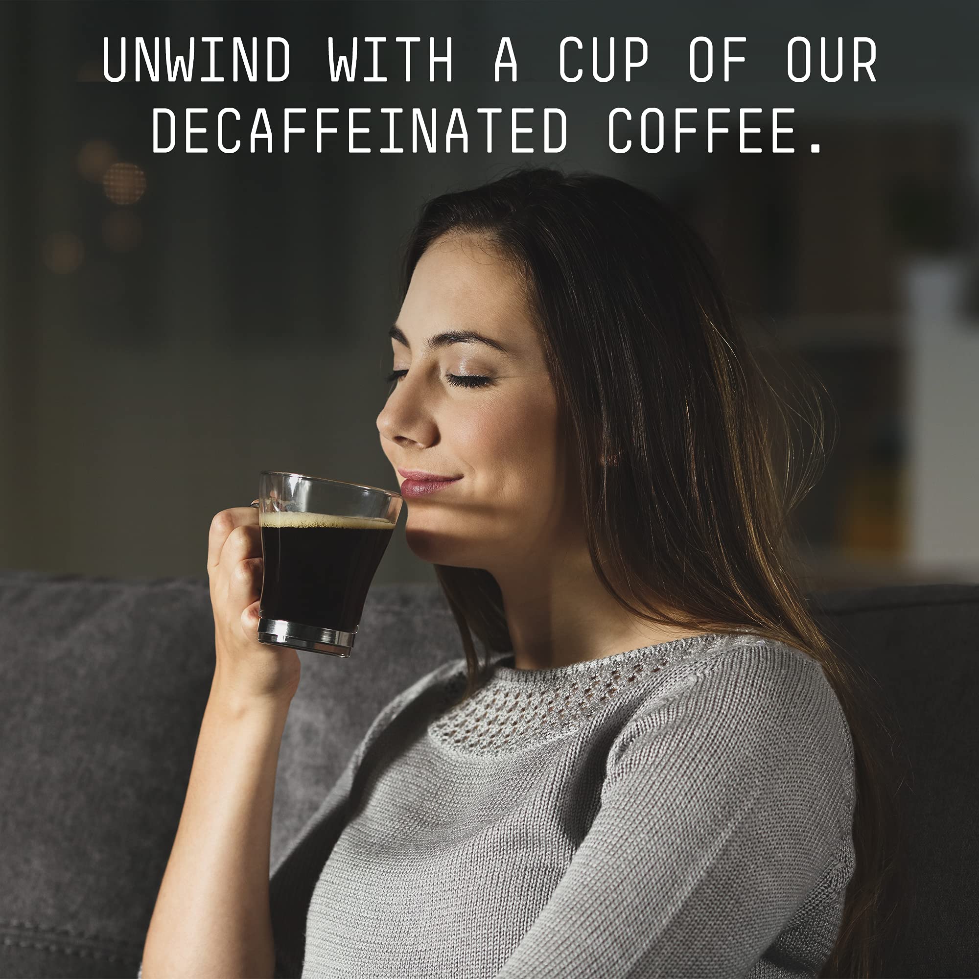 Premium Swiss Water Process Decaf Coffee - Medium Roast Ground Coffee, 2 LB Bag | Naturally Decaffeinated, Rich & Smooth Flavor | Perfect for Afternoon Relaxation, Evening Enjoyment & Coffee Lovers Who Avoid Caffeine