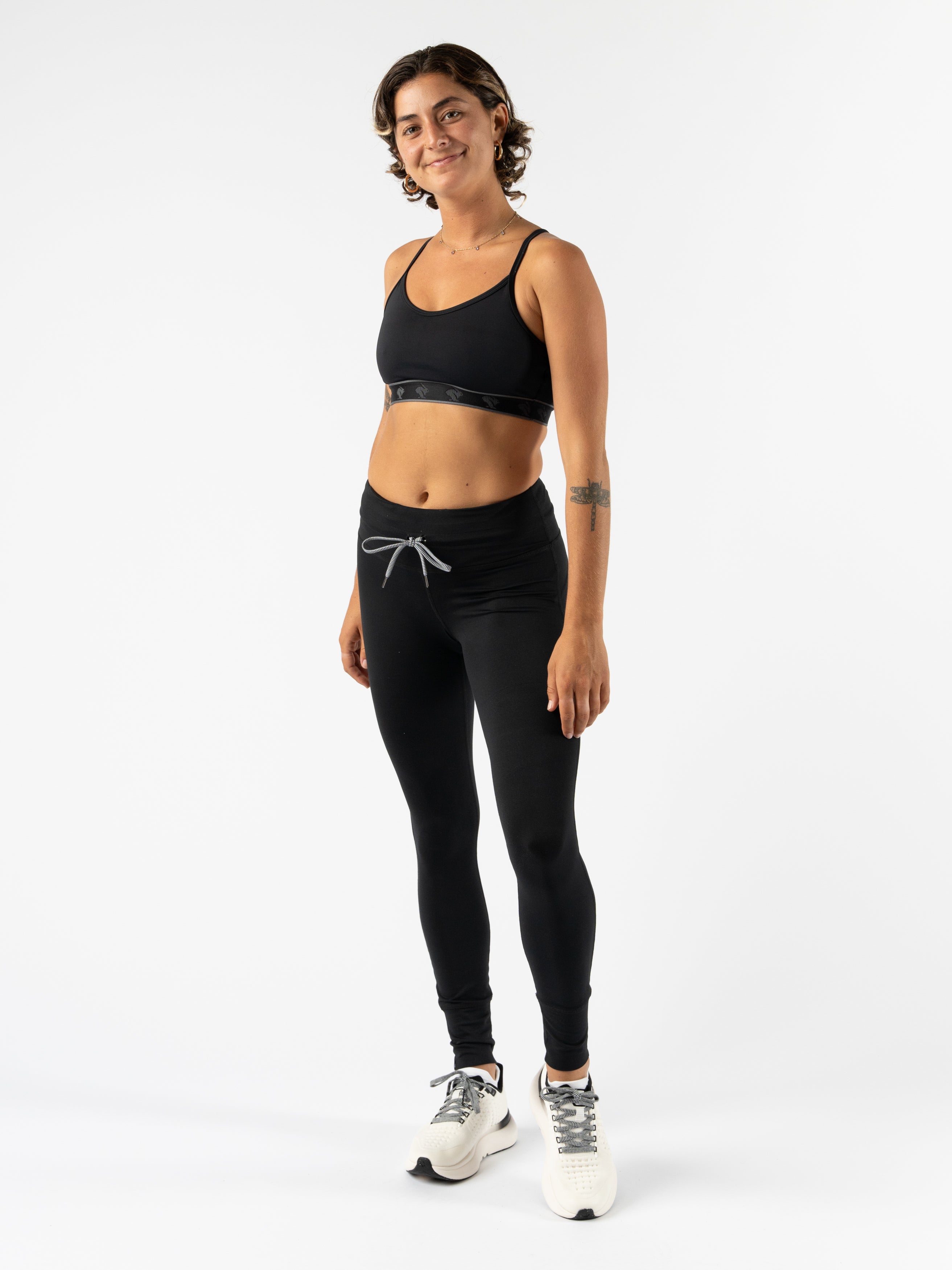 Ez Tights for Women - Comfortable & Stretchy Women's Tights - Perfect for Yoga, Running, Workout & Everyday Wear