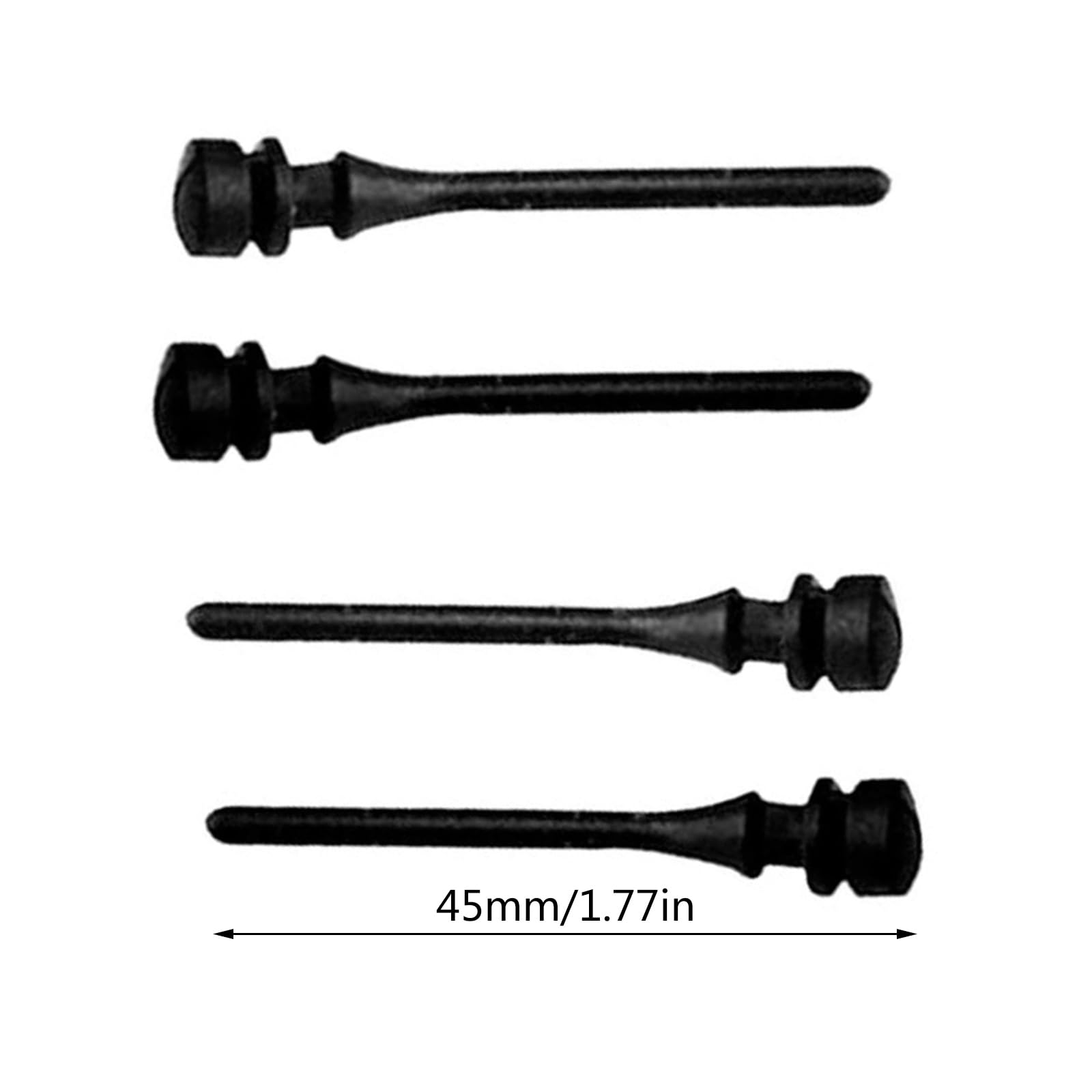 BEBIKR 12/24/36PCS PC Case Fan Screws - Computer Cooling Fan Mounting Kit with Rivets & Pins for PC Chassis - Perfect for Gaming PC, Workstation, and Server Cooling System Installation
