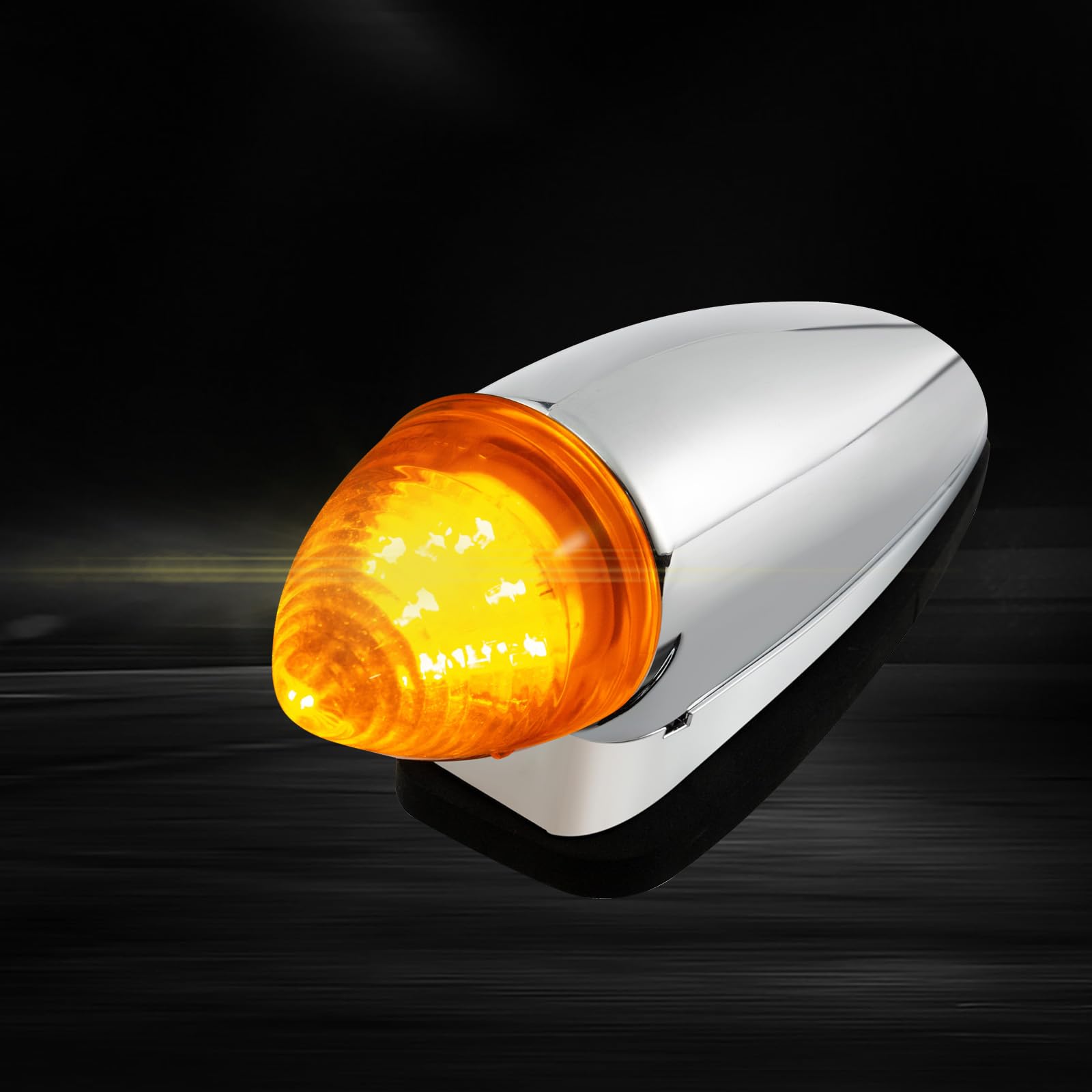 5PCS 8 LED Cab Marker Lights - Heavy Duty Truck Roof Running Lamps for International/Kenworth/Mack - Waterproof & Durable Replacement Lights for Semi Trucks & Trailers - Perfect for Night Driving & Enhanced Road Visibility