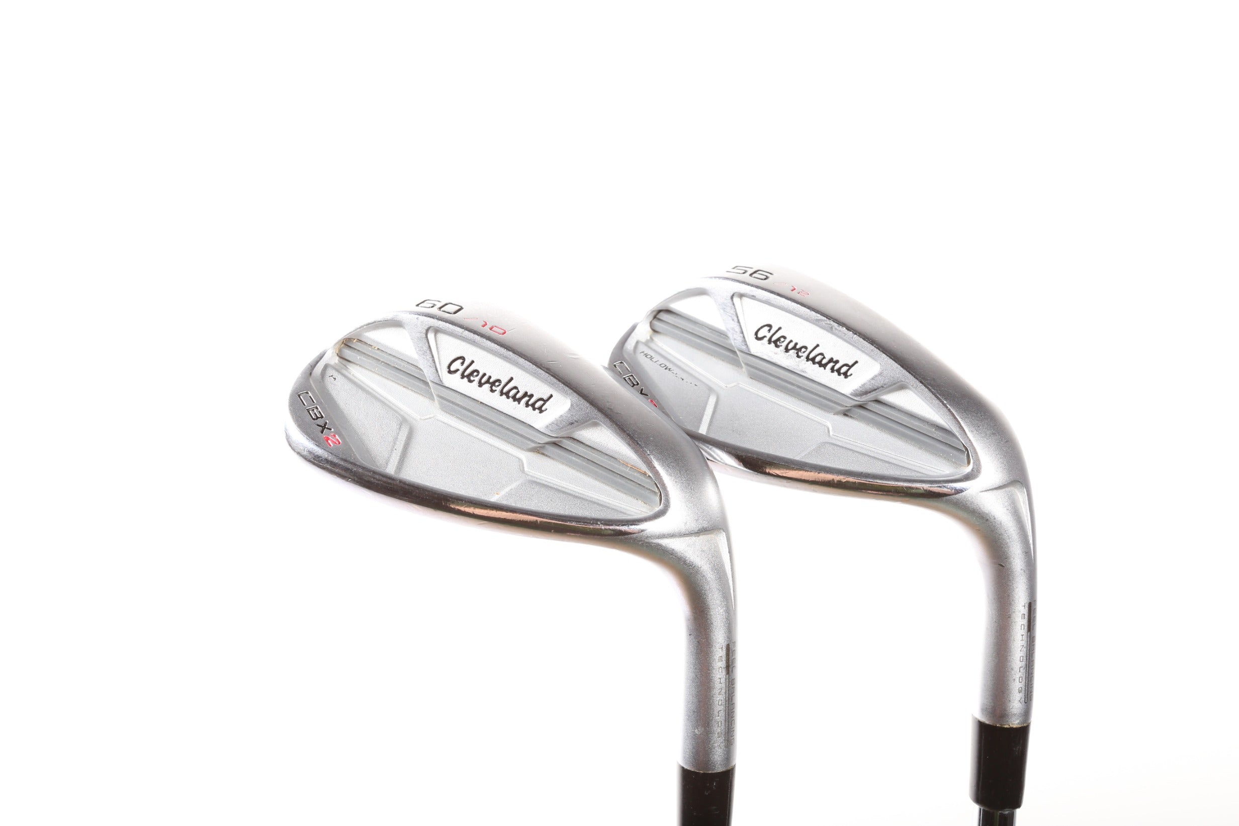 Used Cleveland CBX 2 Wedge Set - Right Handed 56° & 60° Golf Clubs with Regular Flex | Perfect for Short Game & Bunker Shots