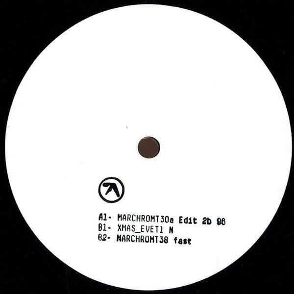 Aphex Twin - Marchromt30a Edit 2b 96 12 WAP381 Vinyl Record | Limited Edition Electronic Music | Warp Records | Perfect for DJ Sets & Music Collectors