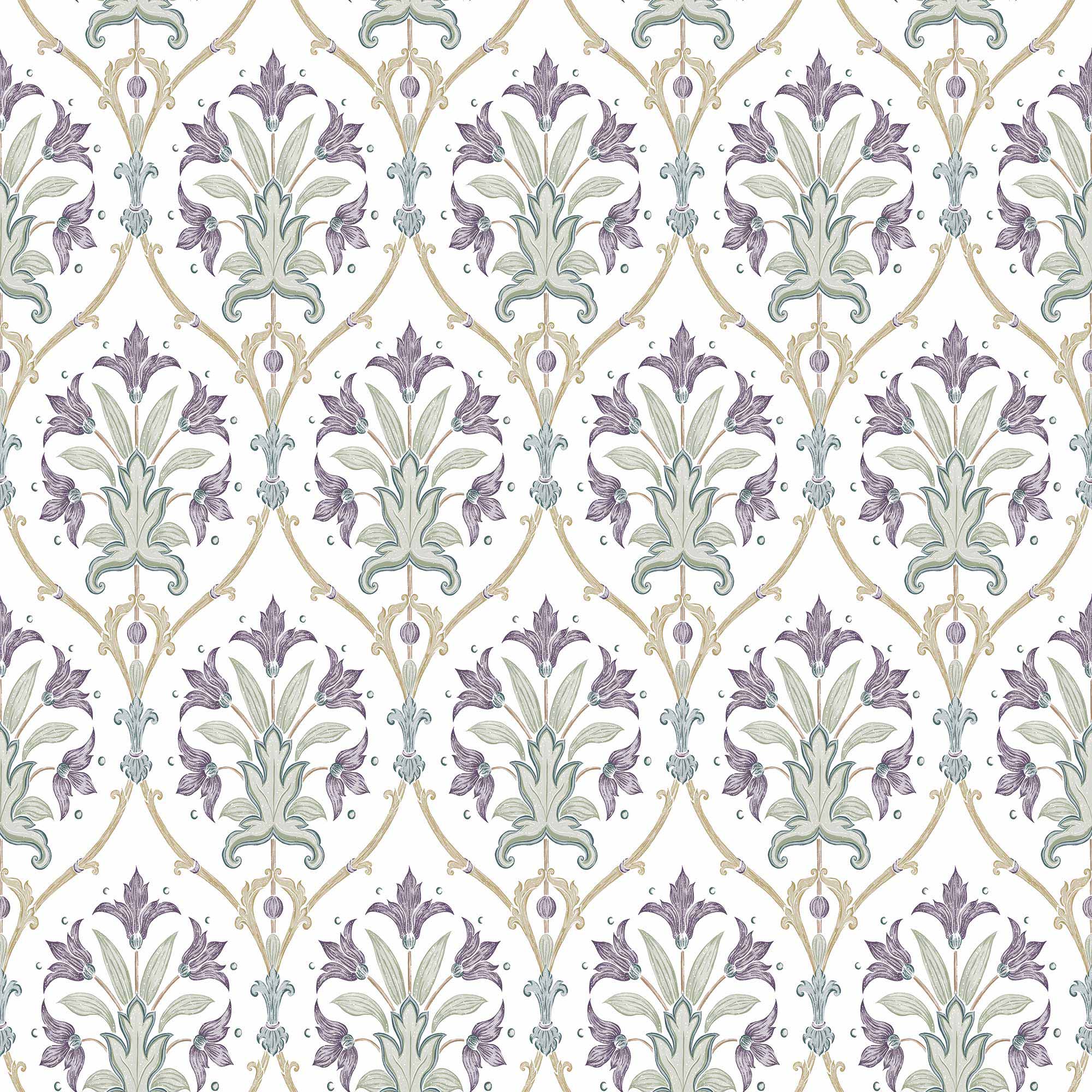 Green Wallpaper Sample for Bedroom - Nature-Inspired Peel & Stick Wallpaper - Perfect for Nursery, Living Room & Home Decor