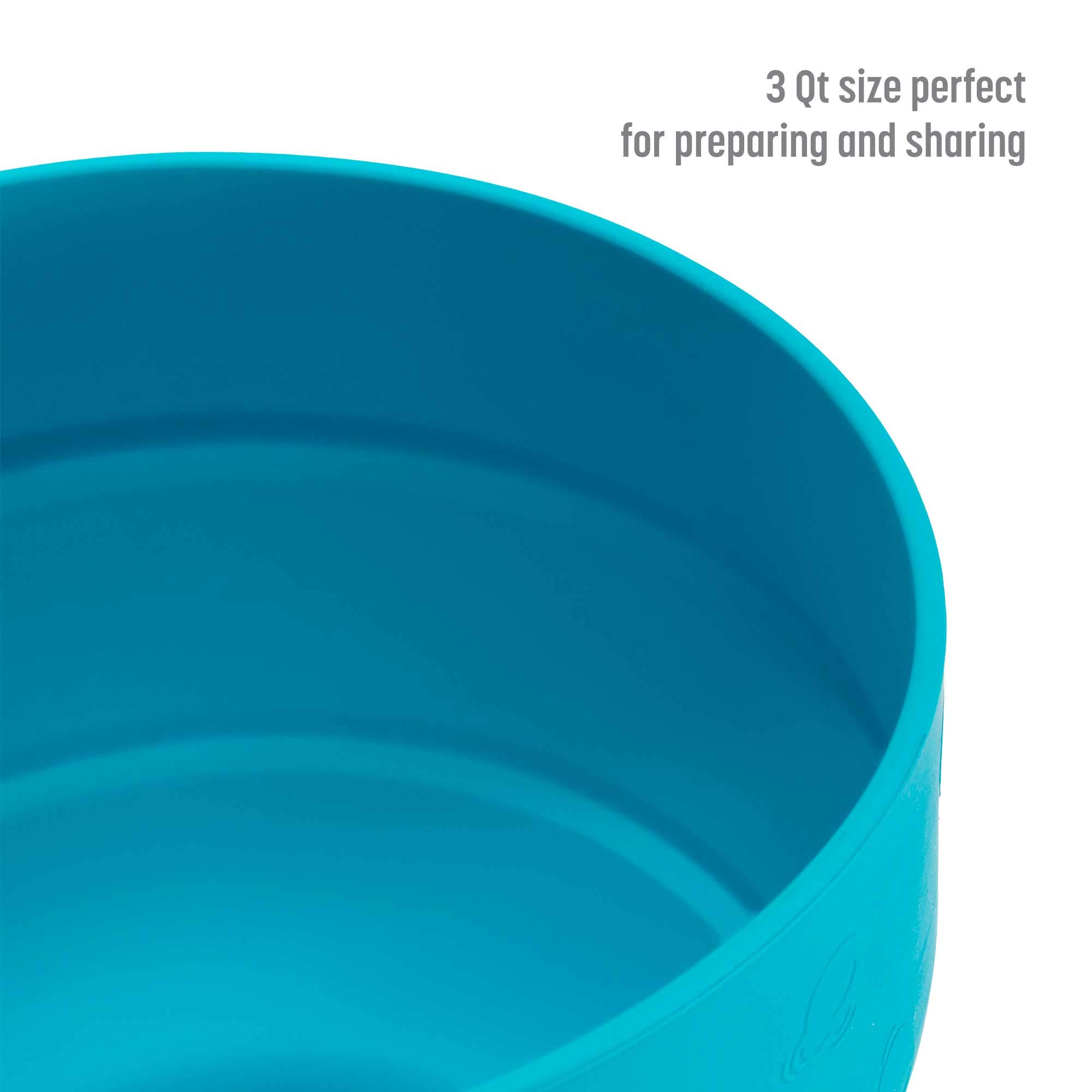 Goodful Collapsible Silicone Popcorn Popper - BPA-Free Microwave Popcorn Maker Bowl (Blue) - Perfect for Movie Nights, Snack Time & Healthy Air-Popped Popcorn at Home