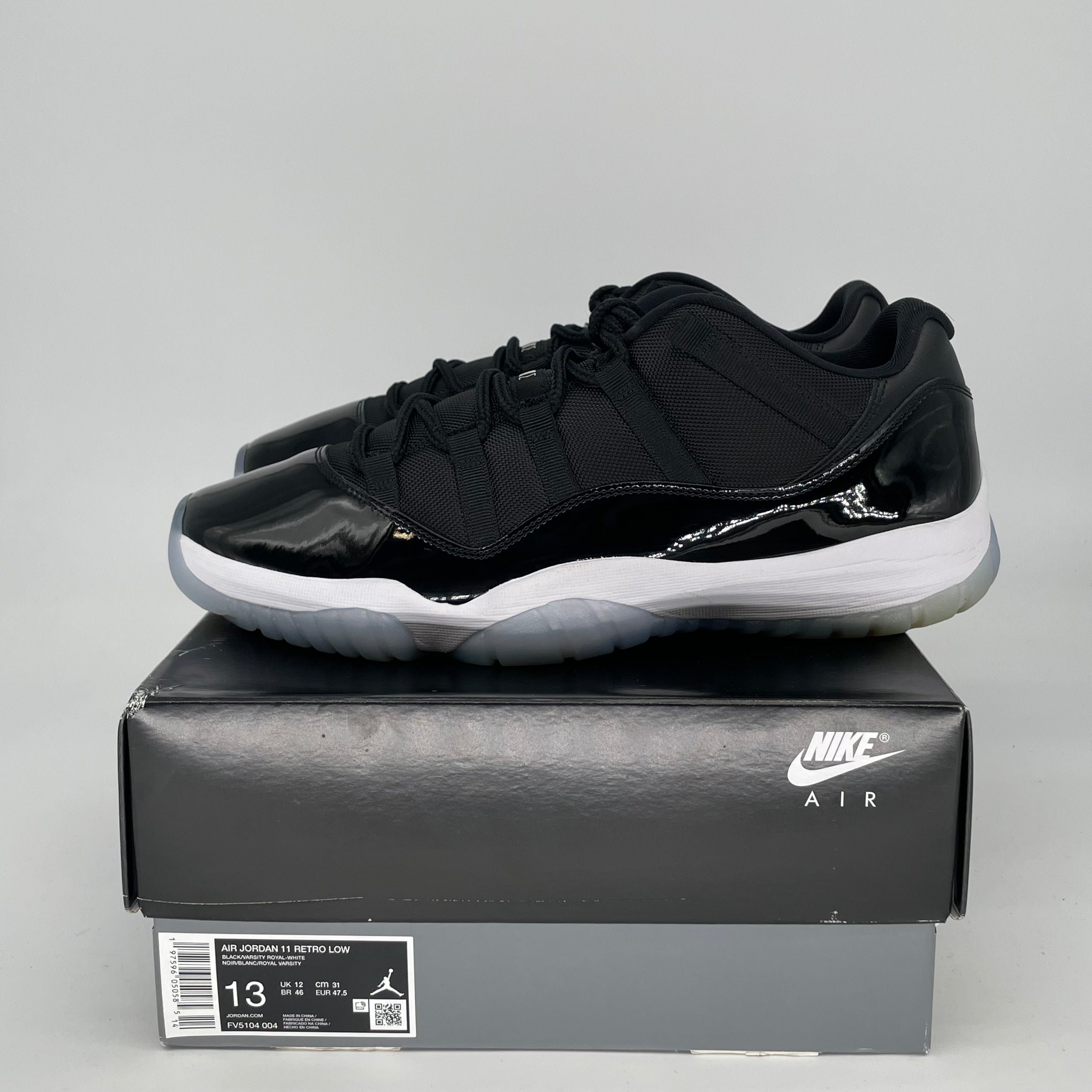 AIR JORDAN 11 LOW SPACE JAM Men's Basketball Shoes - Size 13 (FV5104-004) | Retro Sneakers for Casual Wear, Street Style & Basketball Games