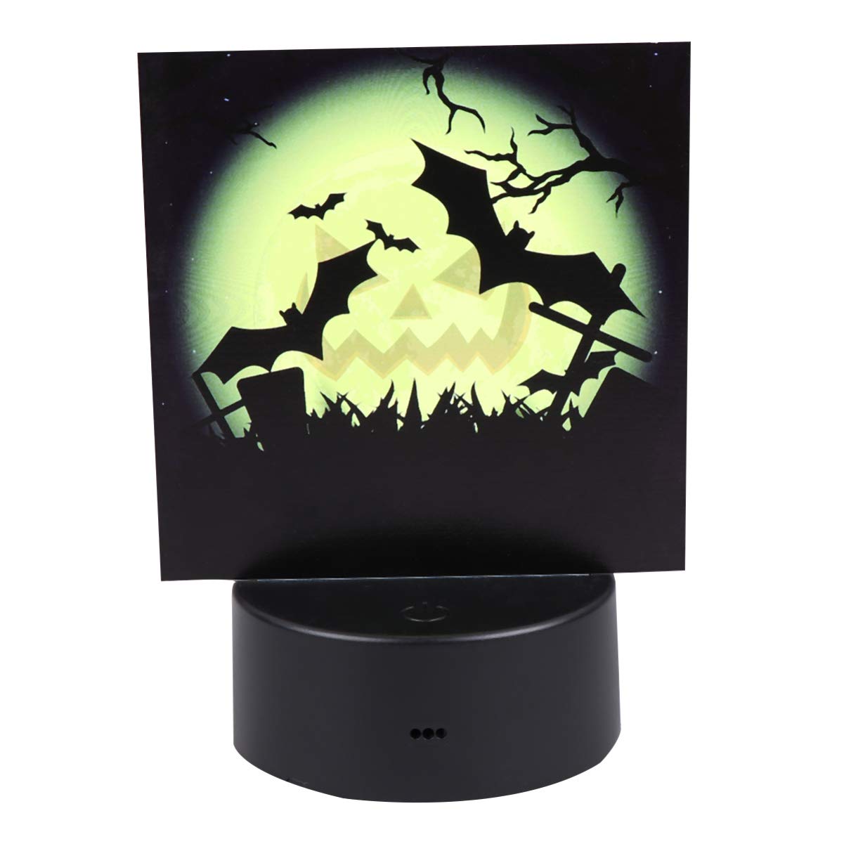 Kesyoo Halloween LED Desk Lamp - Spooky Night Light for Party Decor, Festival Bedroom & Office | Dimmable Table Light for Halloween Decorations, Kids Room & Holiday Atmosphere