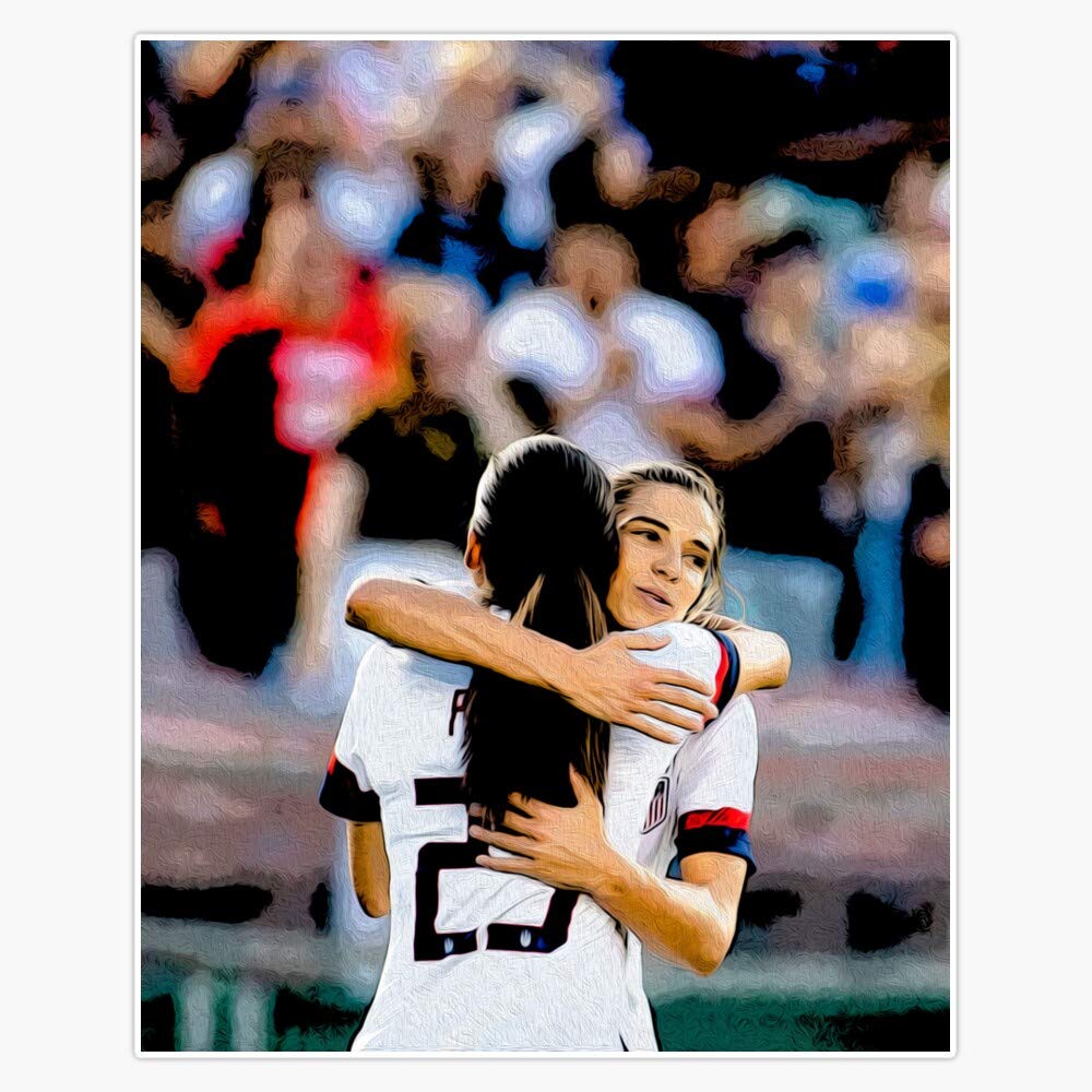 Tobin Heath and Christen Press 5