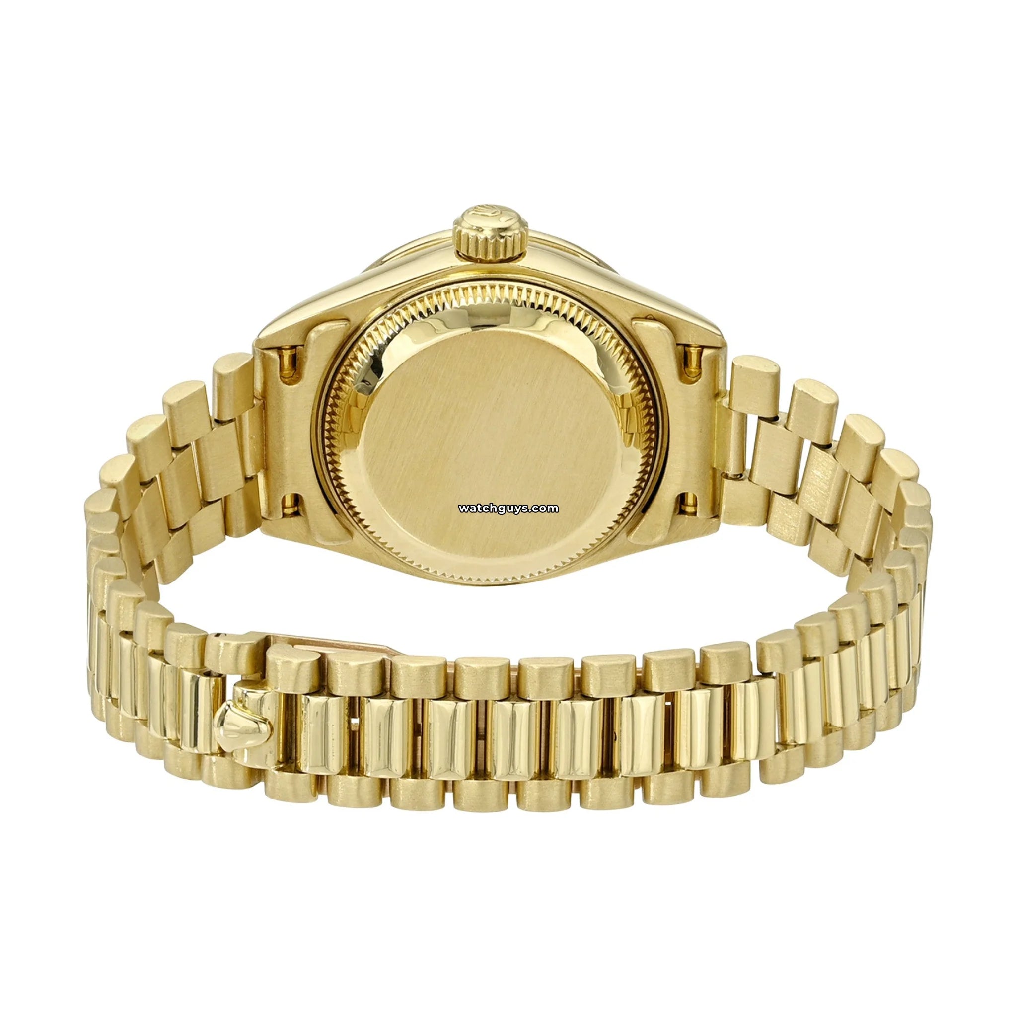 Luxury Rolex Datejust 69068 18K Gold Watch with Champagne Dial, Diamonds & Rubies - Perfect for Weddings, Anniversaries & Special Occasions