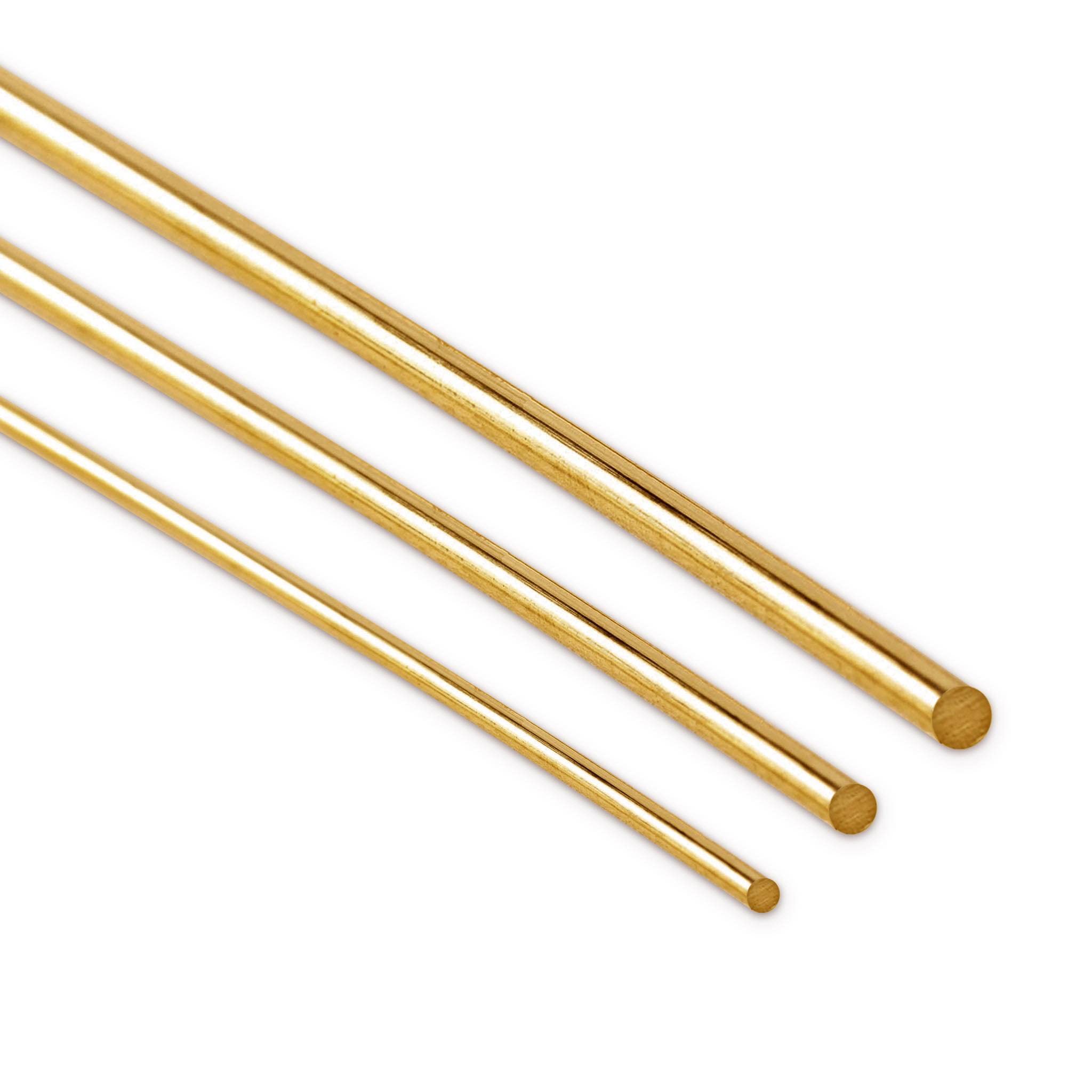 14K Solid Yellow Gold Wire 28 Gauge - 5FT Soft Round Craft Wire for Jewelry Making, DIY Beading & Wire Wrapping - Made in USA