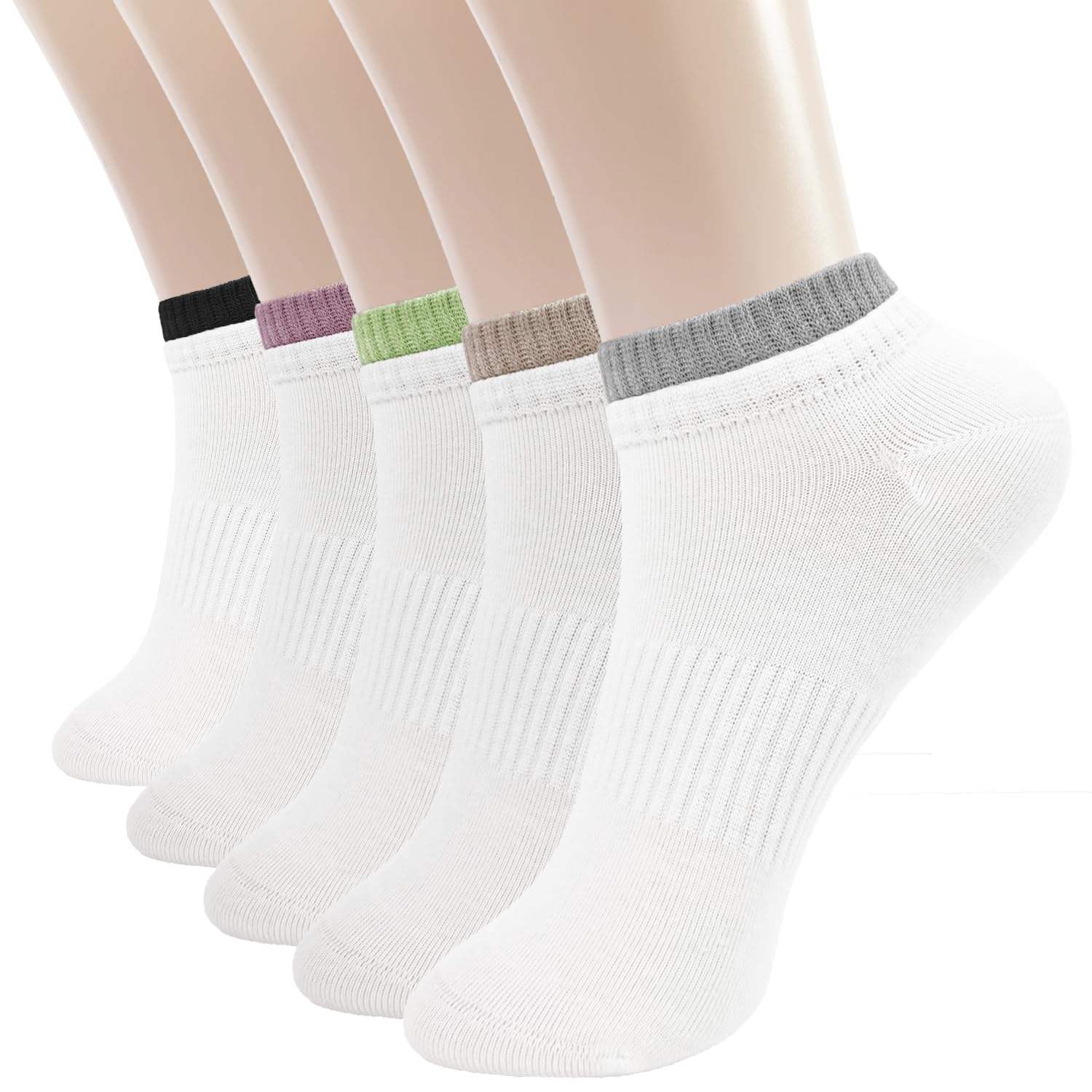 Women's Ankle Socks - Soft Cotton Casual Low Cut Socks for Women | Breathable & Comfortable Everyday Wear | Perfect for Workout, Running, Yoga and Daily Use