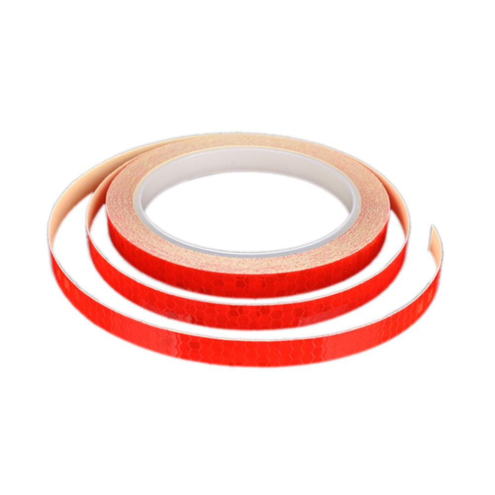 BARMI Reflective Tape - Self Adhesive Safety Strips for Bikes & Motorcycles | High Visibility Decals for Night Cycling & Road Safety | Perfect Bike Accessories for Commuting & Outdoor Adventures