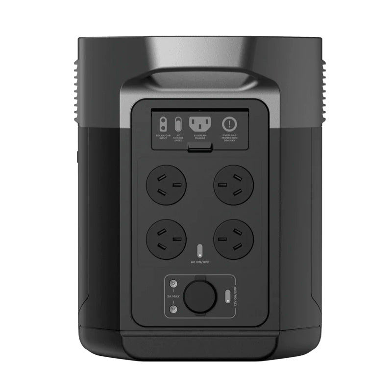 EcoFlow DELTA Max 2000 Portable Power Station | 2000Wh Solar Generator for Home Backup, Camping & Outdoor Adventures | Fast Charging & Expandable Battery Capacity