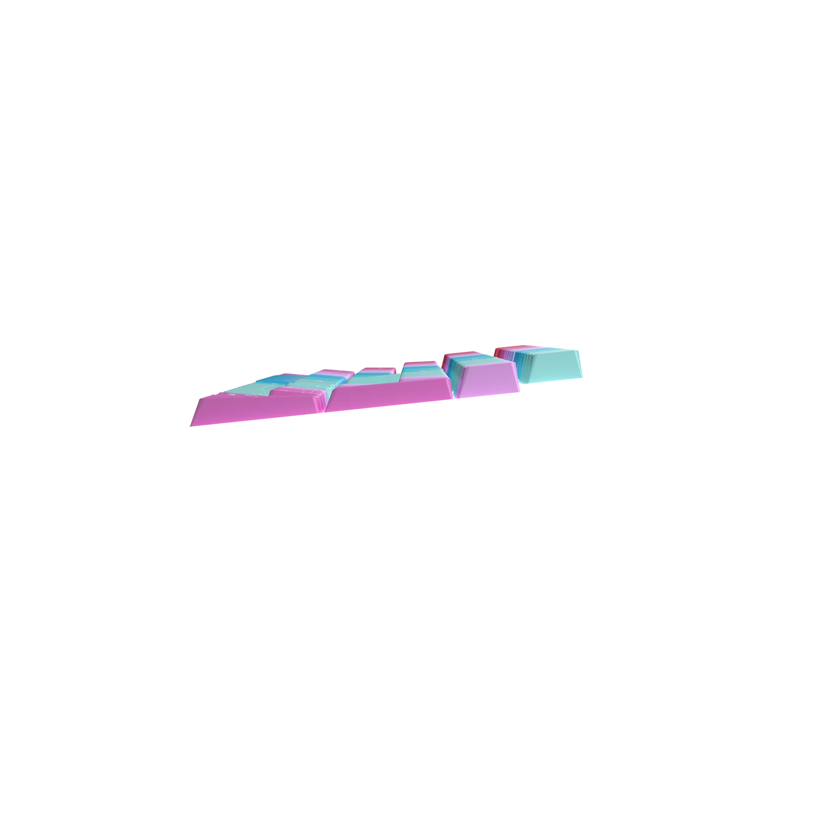 Custom Keycaps for Mechanical Keyboards - Daydream DE Design - Perfect for Gaming, Typing & Office Work
