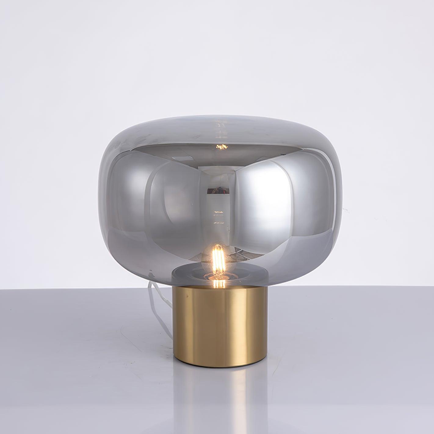 Noak Modern Table Lamp - LED Bedside Night Light with USB Port for Bedroom, Living Room & Office - Warm White & Cool White Dimmable Lighting