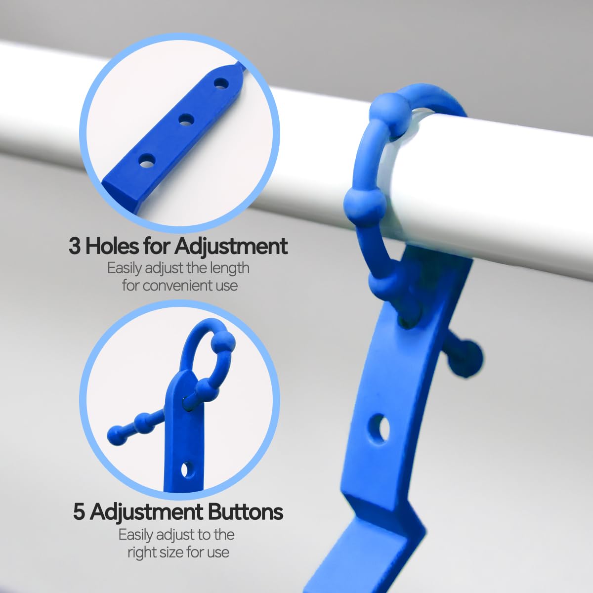 **Baby Sippy Cup Holder Strap - Food-Grade Silicone Bottle Leash for High Chairs, Strollers, Car Seats & Cribs - Secure & Durable for Toddlers (Blue, Dark Gray, Gray) - Perfect for Travel, Feeding & On-the-Go Convenience**