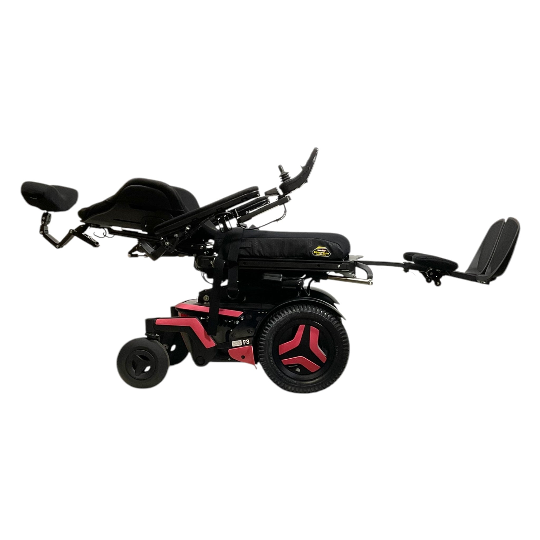 Permobil F3 Rehab Power Wheelchair with Seat Elevate, Tilt, Recline & Power Legs | Low Mileage (32 Miles) | Mobility Solution for Home & Outdoor Use