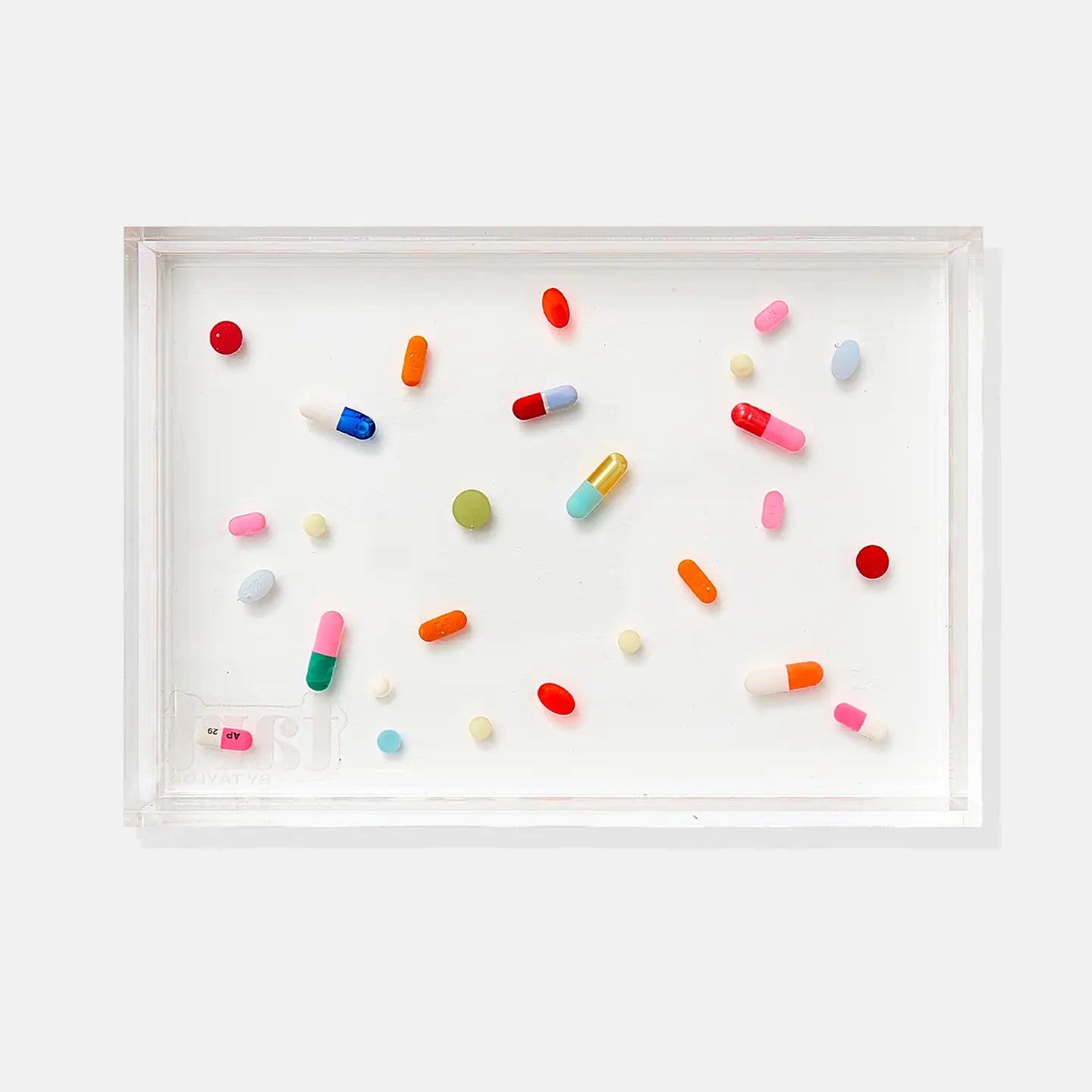 Taylor Classic Pill Small Tray - Elegant Ceramic Jewelry & Trinket Dish for Rings, Earrings, and Small Essentials | Perfect for Nightstand, Bathroom, and Vanity Organizer