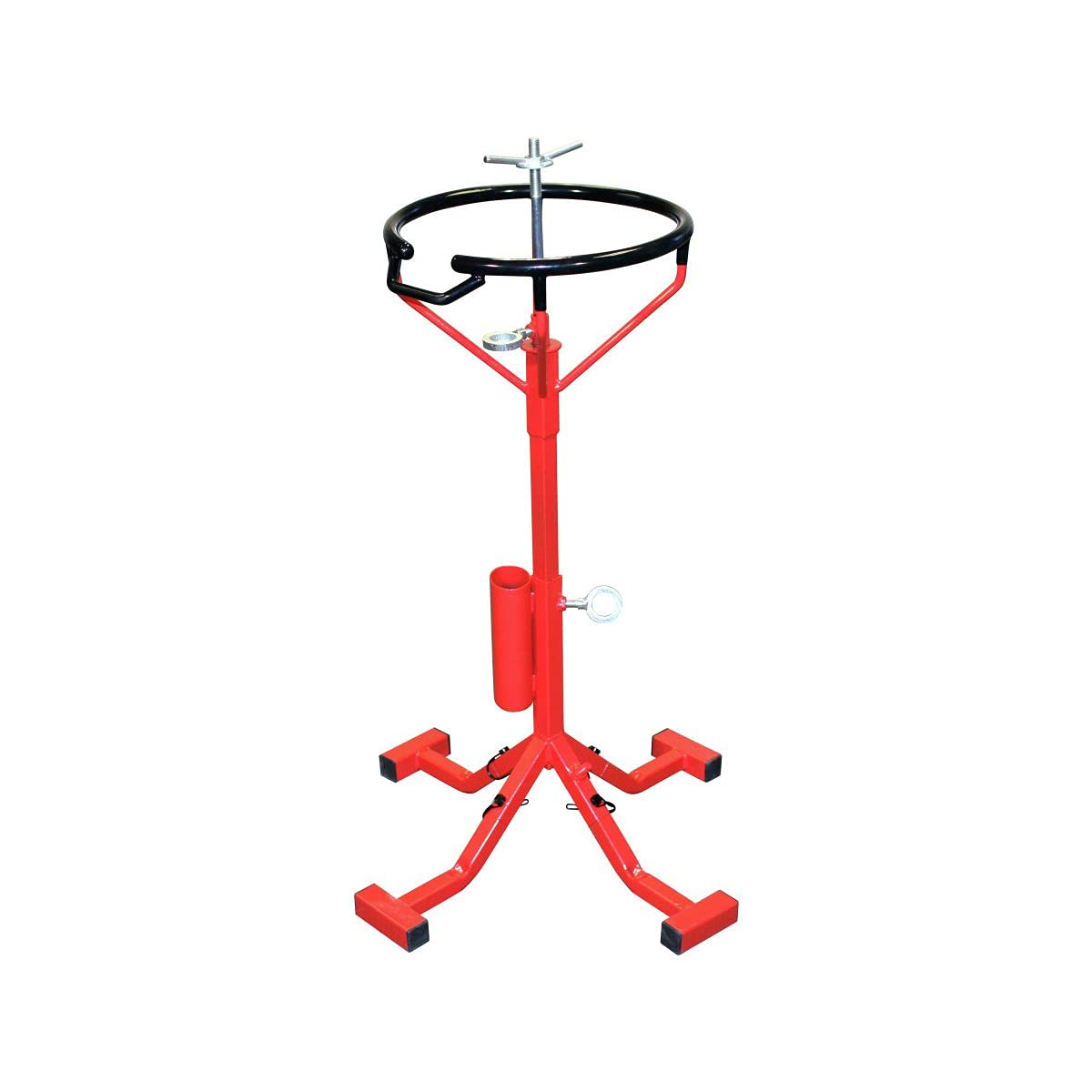 MotoSport Motorcycle Tire Changing Stand - Heavy Duty Bike Wheel Changer for ATV, Dirt Bikes & Cruisers - Perfect for Home Garage & Professional Repair Shops