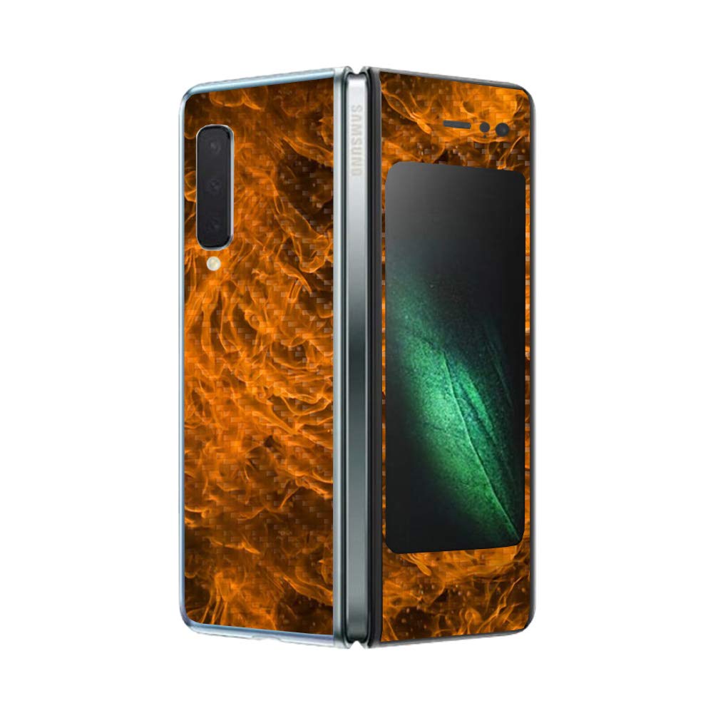 Carbon Fiber Skin for Samsung Galaxy Fold | Protective & Durable | Easy to Apply | for Work & Travel