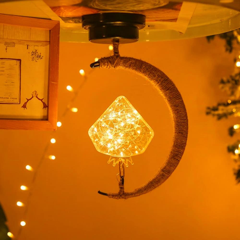 Diamond Night Light Lamp - Warm White LED Illusion Glass Table Desk Decor for Bedroom, Nursery, Party & Birthday Gift - Perfect for Relaxation, Meditation & Home Decor