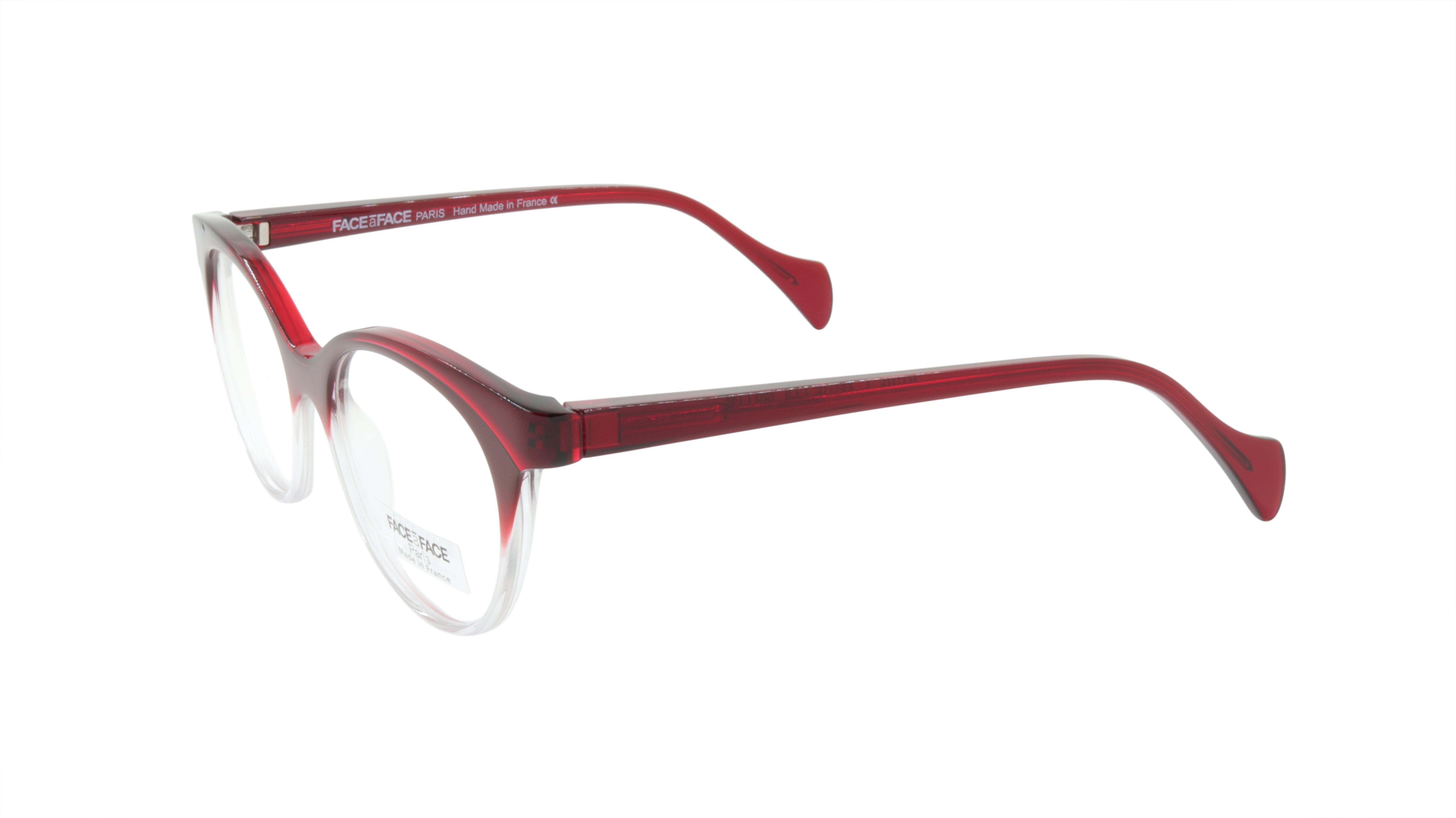 Face A Face JODIE 2 Eyeglasses Frame - Acetate Gradient Bordeaux (389) - Stylish Women's Eyewear for Work & Everyday Fashion
