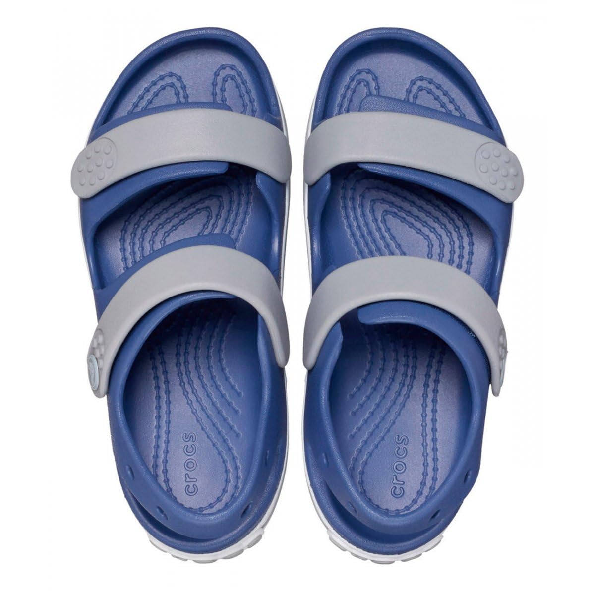 Crocs Unisex Kids Crocband Cruiser Sandals - Comfortable Lightweight Water Shoes for Beach, Pool & Outdoor Play