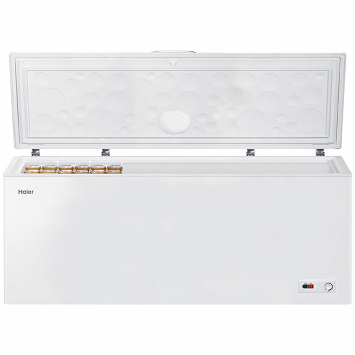 Haier 705L Large Chest Freezer HCF719W2 - Energy Efficient, Ultra Quiet Deep Freezer for Home, Garage, or Restaurant Use - Perfect for Bulk Food Storage, Meal Prep, and Long-Term Freezing