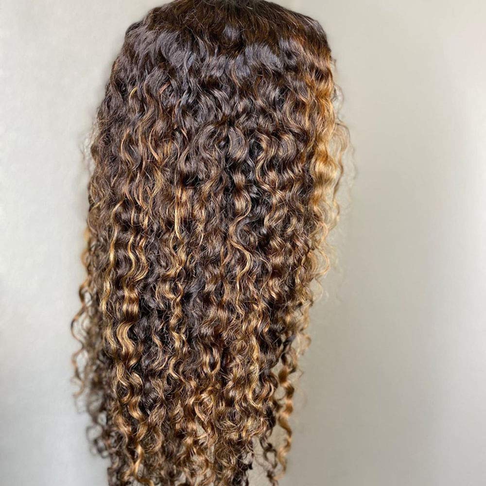 150% Density 13×6 T Part Lace Front Human Hair Wig - Pre Plucked with Baby Hair, Curly Lace Frontal Wigs for Women | Perfect for Daily Wear, Parties & Special Occasions
