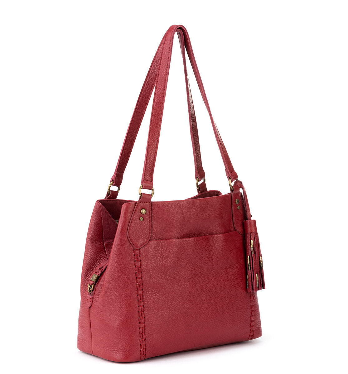 Melrose Genuine Leather Satchel Bag for Women - Stylish Crossbody Purse for Work, Travel & Everyday Use