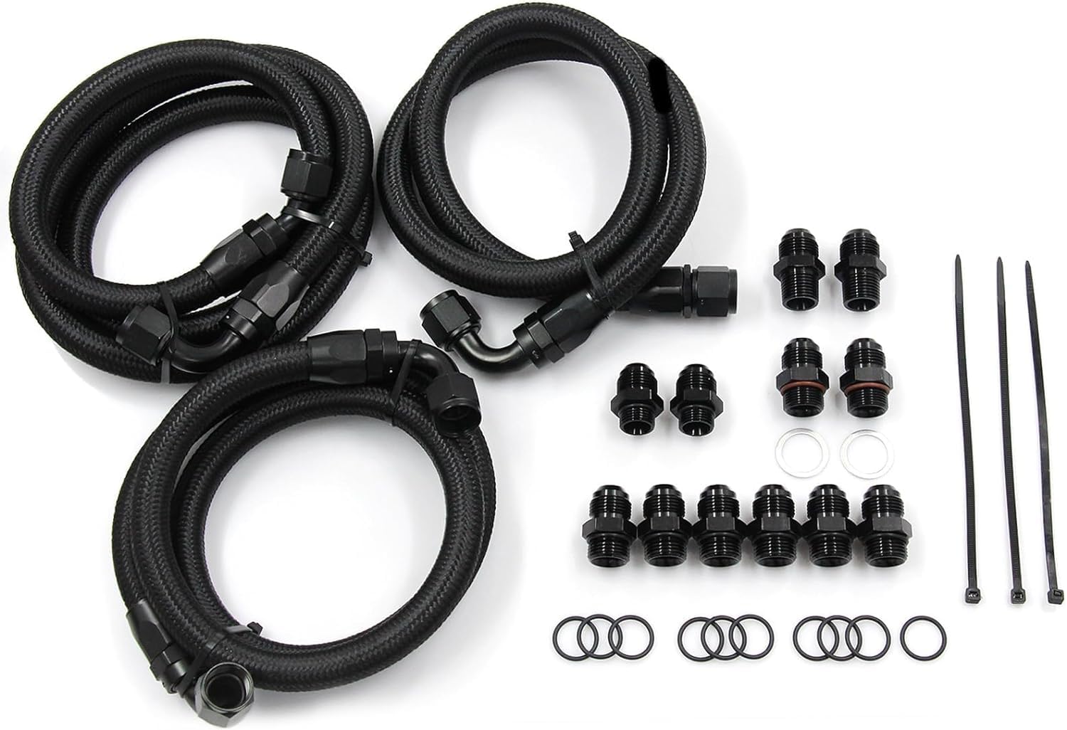 01-05 Chevy/GMC 6.6L Duramax Diesel LLY LB7 Transmission Cooler Lines Replacement Kit for Enhanced Performance and Durability in Heavy-Duty Towing and Off-Road Adventures