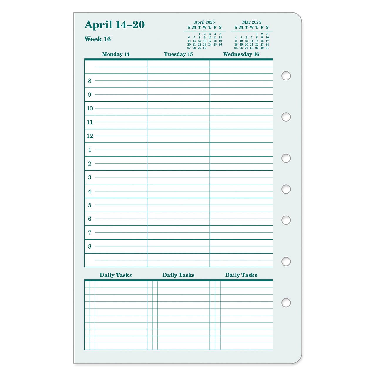 FranklinCovey Weekly Planner 2025-2026 - Classic Ring-Bound Organizer with Monthly & Daily Pages | Perfect for Professionals, Students & Productivity Enthusiasts | Office, School & Home Use