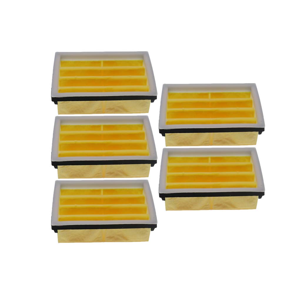 Husqvarna 268 272 261 262 394 394XP 272XP Lawn Mower Air Filter - 5 Pack Fleece Air Cleaner Replacement (503447203) - Perfect for Outdoor Power Equipment Maintenance & Engine Protection